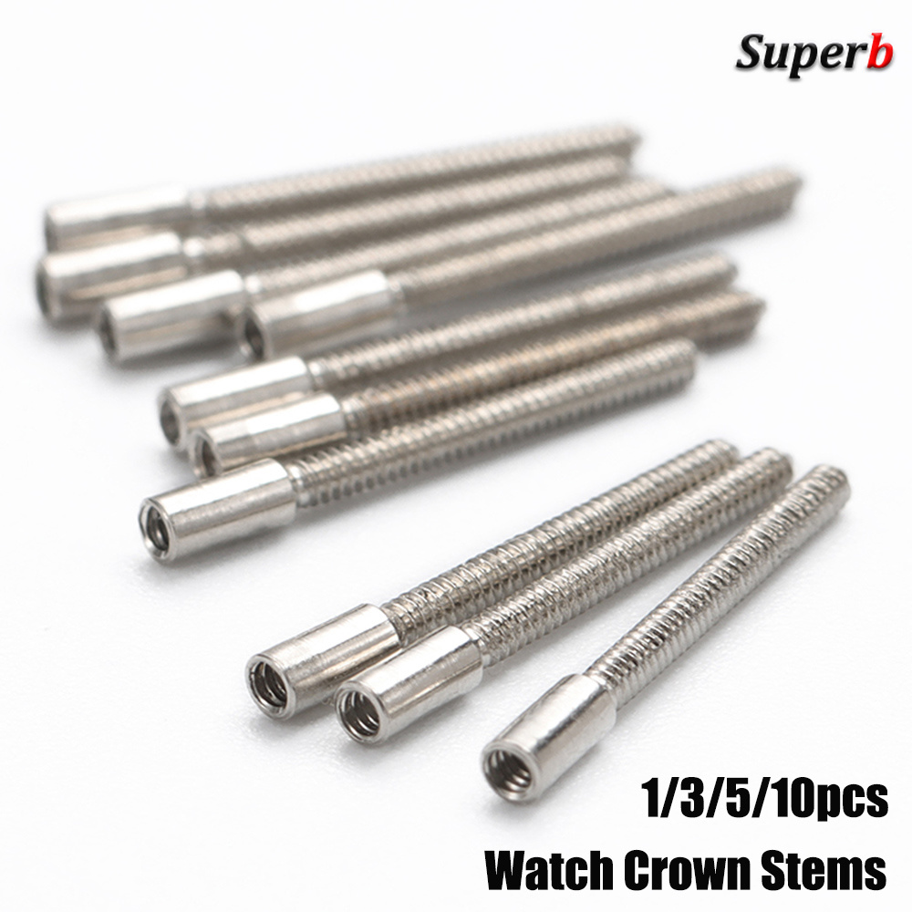Watch Crown Stem - 1/3/5/10 Pezzi Estensori di Ricambio per