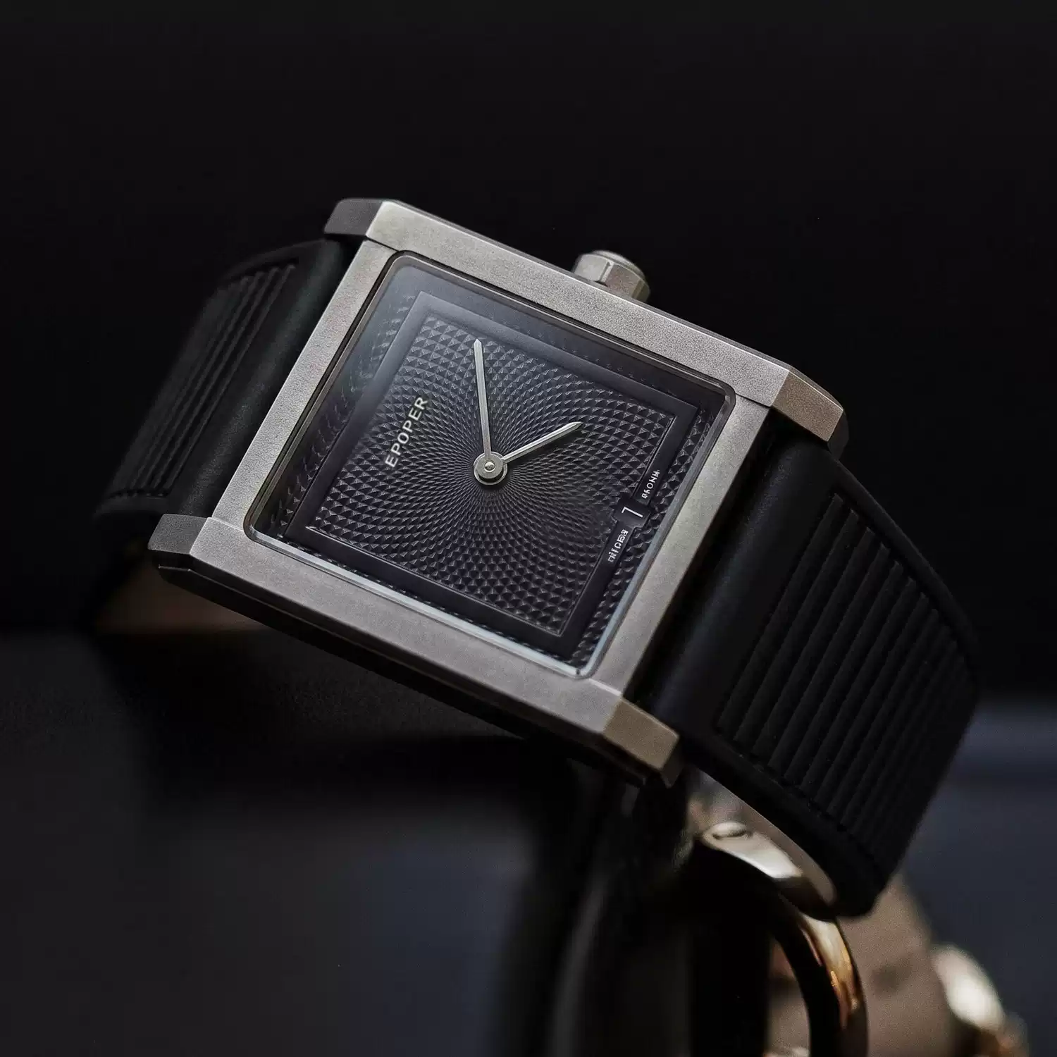 Smartwatch Watches Gift For Men - Orologio da Uomo con Quadrante Quadrato,
