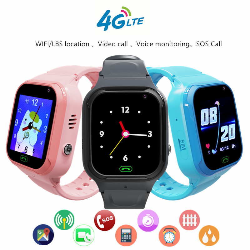 Smartwatch Digital Watches For Kid Boy With Alarm - 4G Bambini Smart Phone Orologio Videochiamata