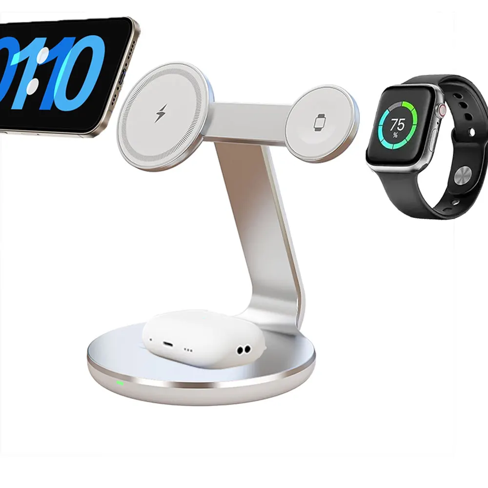 Smartwatch Apple Watch - Supporto di ricarica wireless 3 in