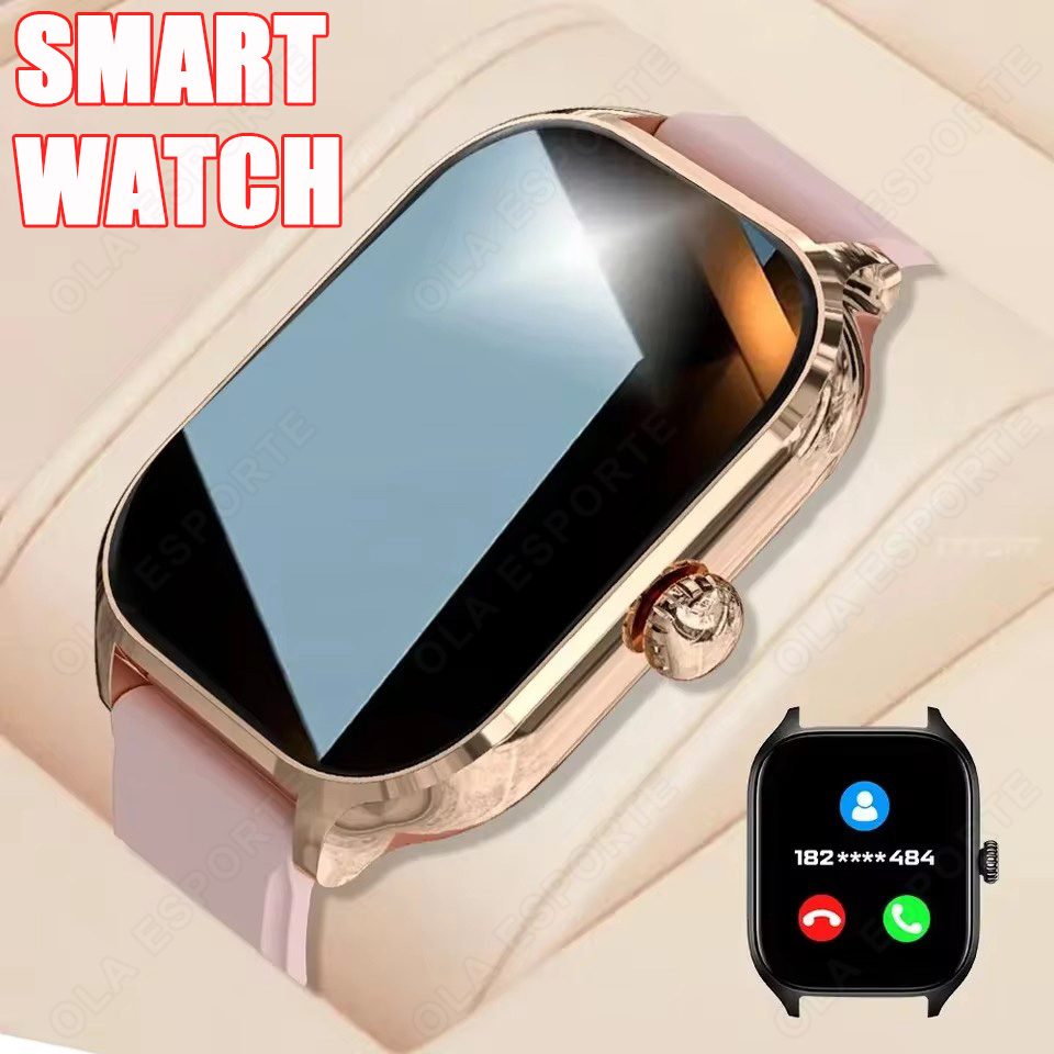 Smartwatch Square Watches For Men - Smartwatch per Android e iOS, Display
