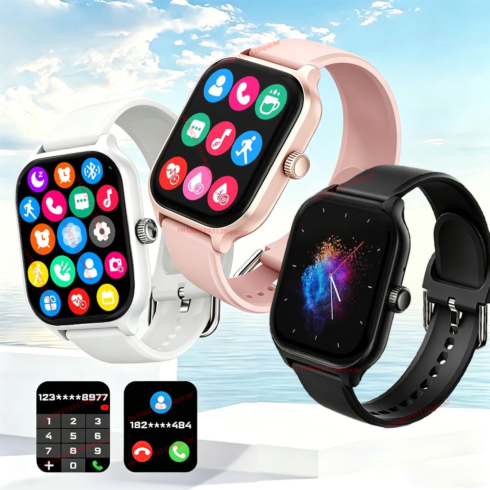 Smartwatch Watches Gift For Men - Smartwatch con Funzione di Chiamata, Monitoraggio