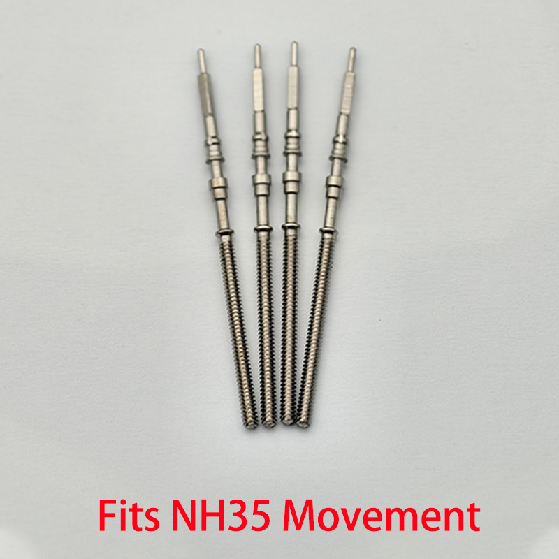 Watch Crown Stem - 2PCS/4PCS NH35 NH36 Movimento Corona Stelo