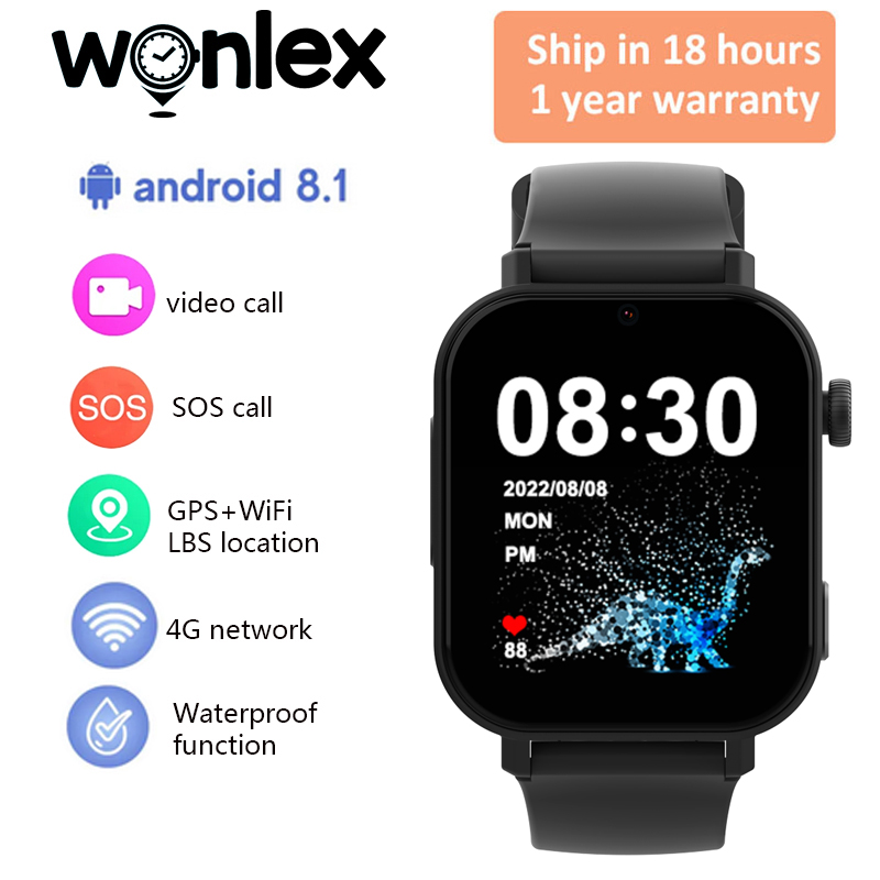 Smartwatch Digital Watches For Kids - Wonlex KT36 4G Smart Watch Bambini