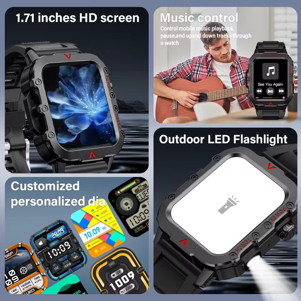 Nuovo orologio intelligente pe - Smartwatch Watches Gift For Men recensione e prezzo