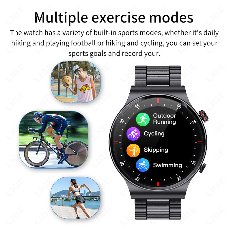 LIGE 2026 Smartwatch NFC per U - Smartwatch Watches Gift For Men recensione e prezzo