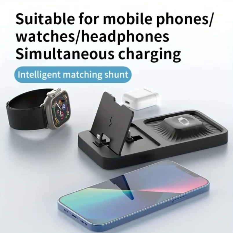 Caricatore Wireless 3 in 1 con - Smartwatch Apple Watch recensione e prezzo