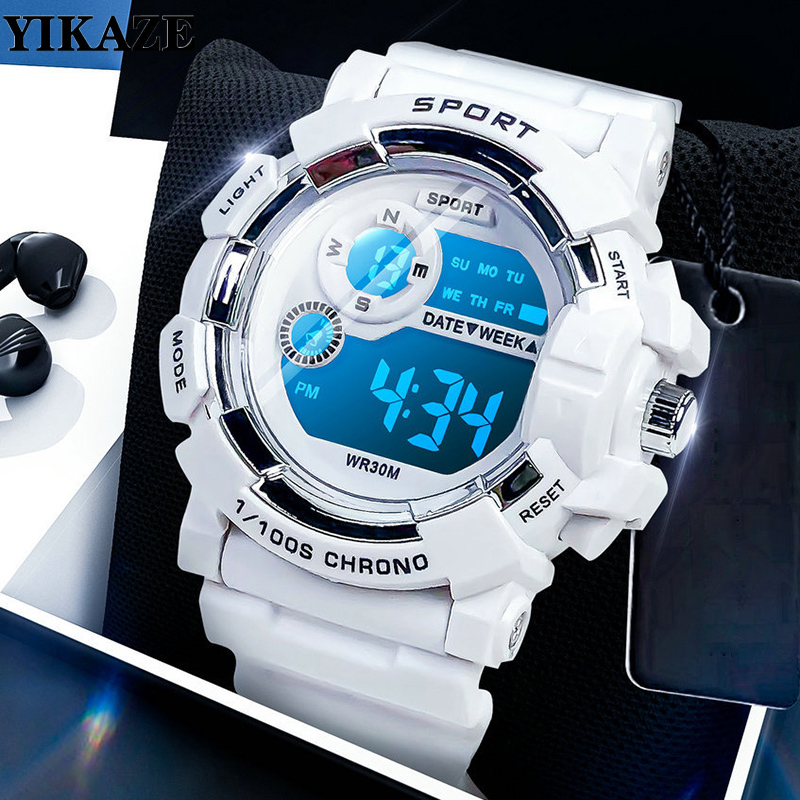 YIKAZE Orologi per bambini Mod - Smartwatch Digital Watches For Kid Boy With Alarm recensione e prezzo