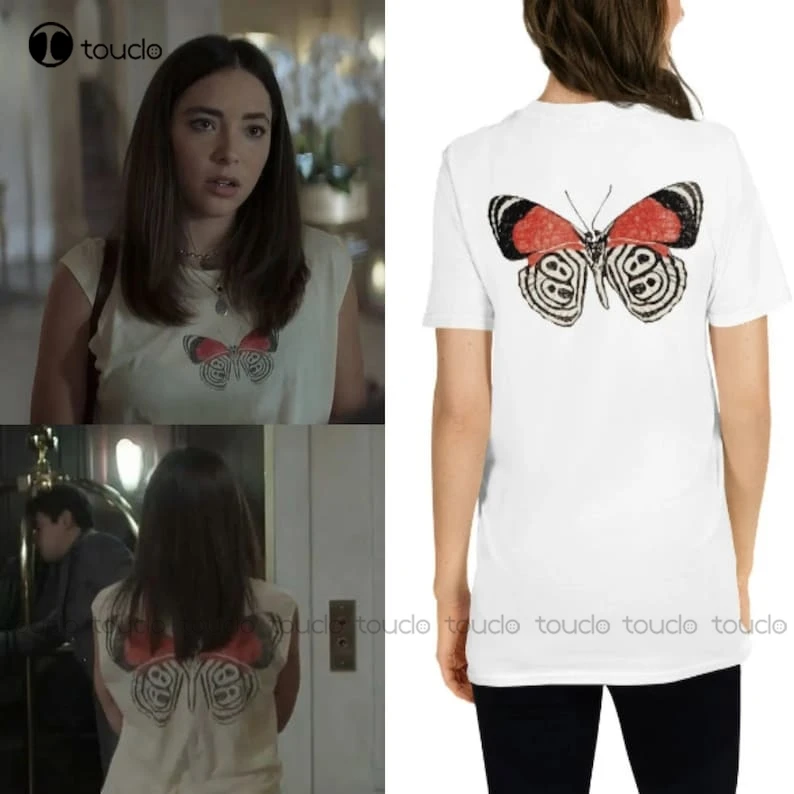 T-shirt con farfalla di stracc - Watch Watch Xs recensione e prezzo