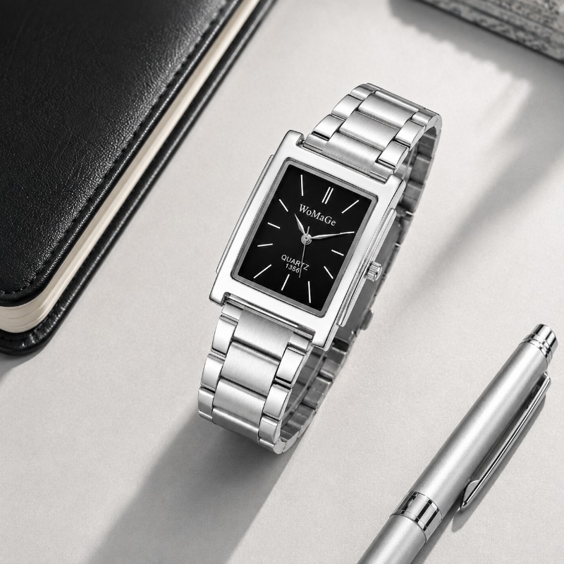 Orologio da Uomo Elegante con  - Smartwatch Square Watches For Men recensione e prezzo