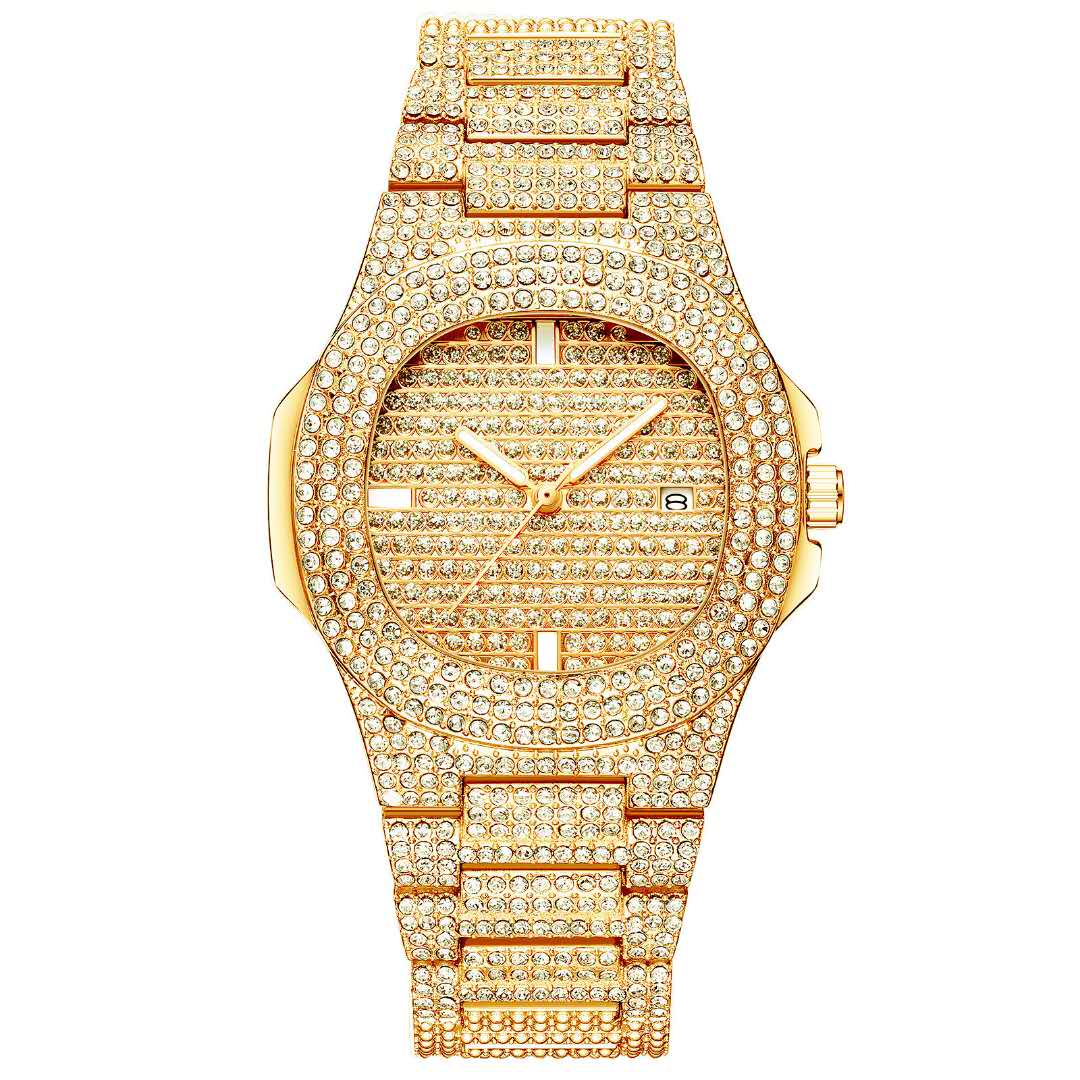 1pc popolare hip hop pieno di  - Minimalist Thin Watch recensione e prezzo