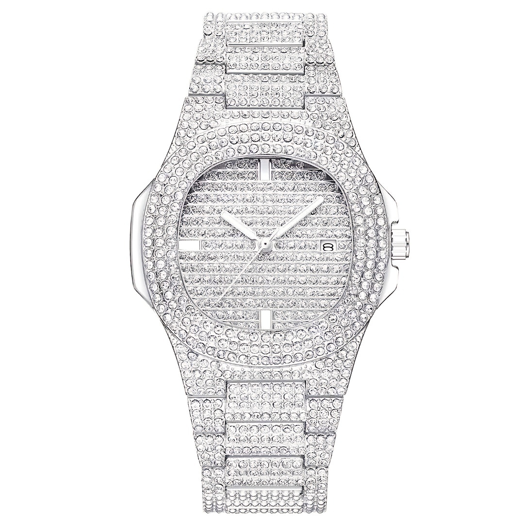 1pc popolare hip hop pieno di  - Minimalist Thin Watch recensione e prezzo