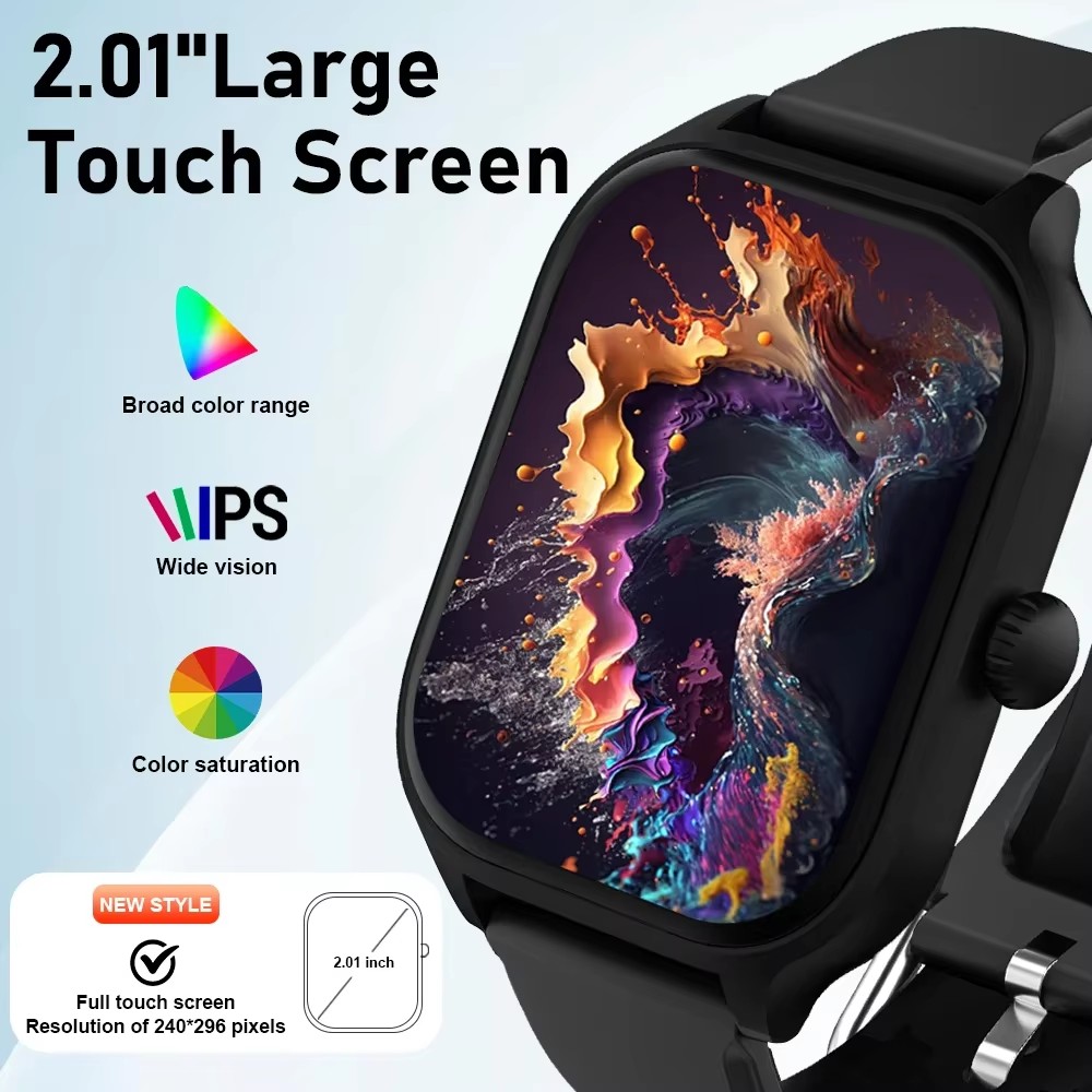 Smartwatch per Android e iOS,  - Smartwatch Square Watches For Men recensione e prezzo