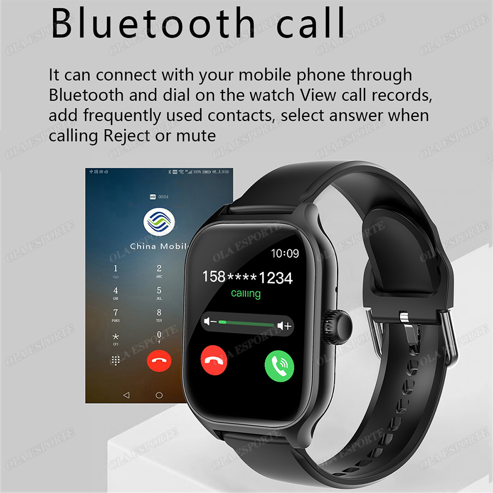 Smartwatch per Android e iOS,  - Smartwatch Square Watches For Men recensione e prezzo