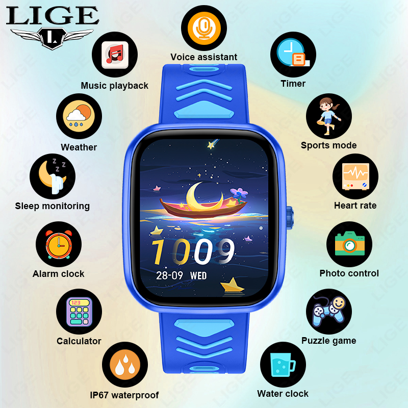 Smartwatch per Bambini LIGE, I - Smartwatch Watches Birthday Gift For Girls recensione e prezzo