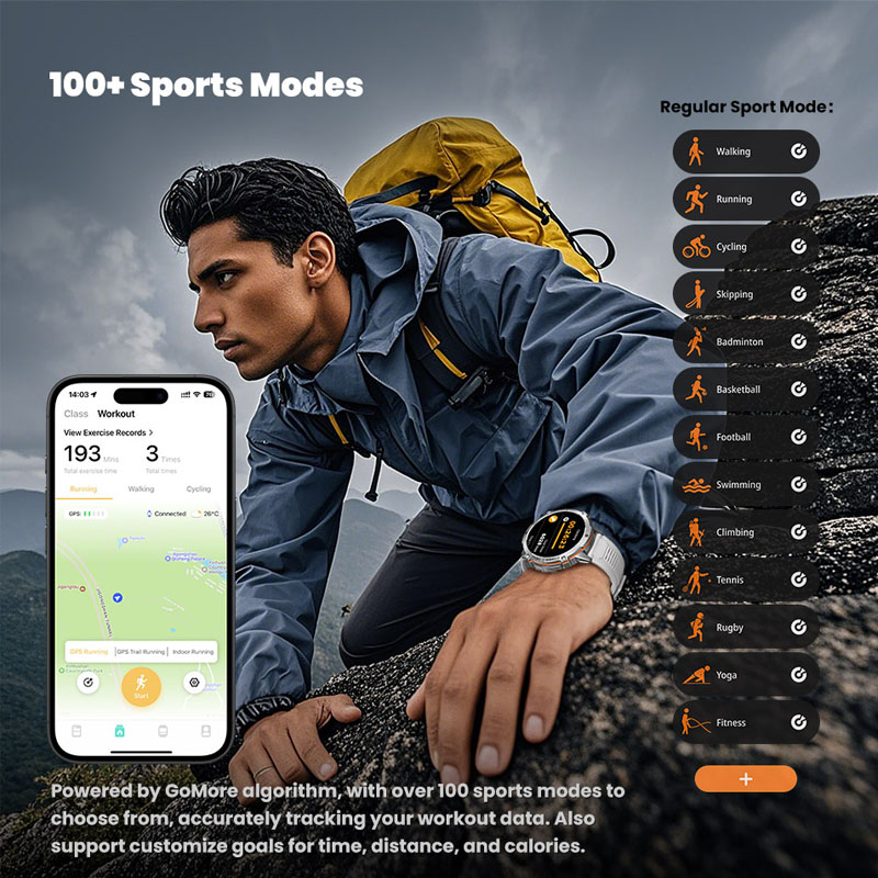 Nuovo Smartwatch Militare TANK - Smartwatch Watches Gift For Men recensione e prezzo