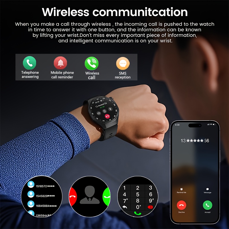 LAXASFIT 2026 Nuovo Smartwatch - Smartwatch Watches Gift For Men recensione e prezzo