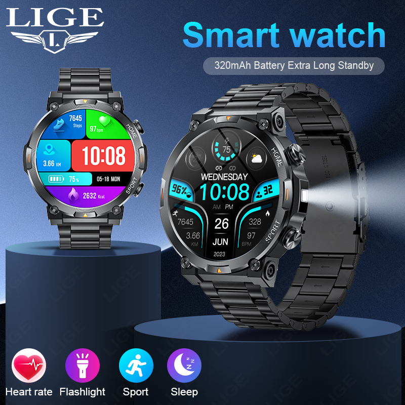 LIGE Smartwatch Sportivo da Uo - Smartwatch Latest Watches For Men recensione e prezzo
