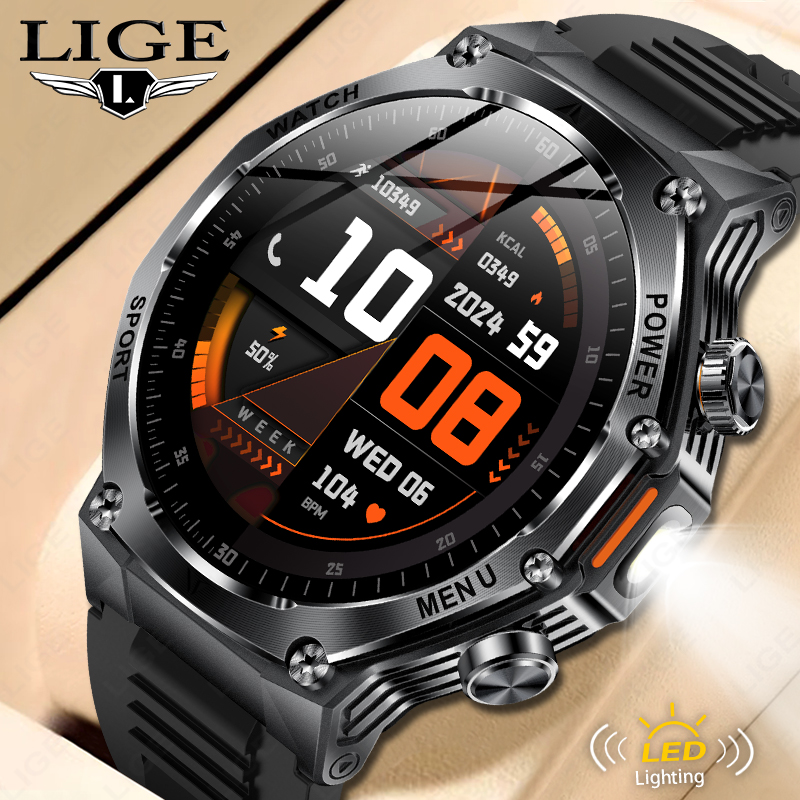 LIGE Nuovi Uomini 800mAh Batte - Smartwatch Latest Watches For Men recensione e prezzo