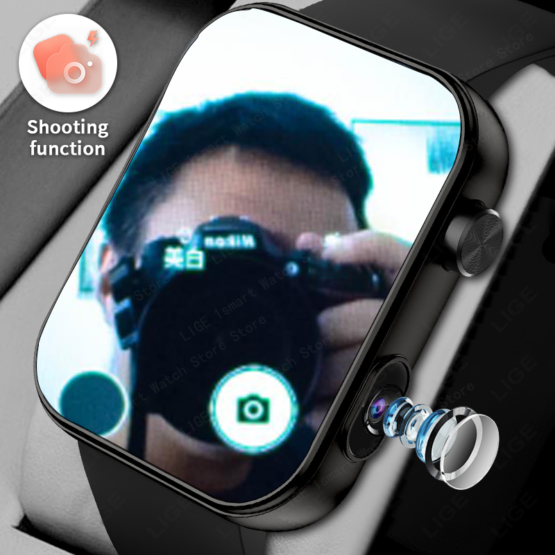LIGE con fotocamera può scatta - Smartwatch Latest Watches For Men recensione e prezzo