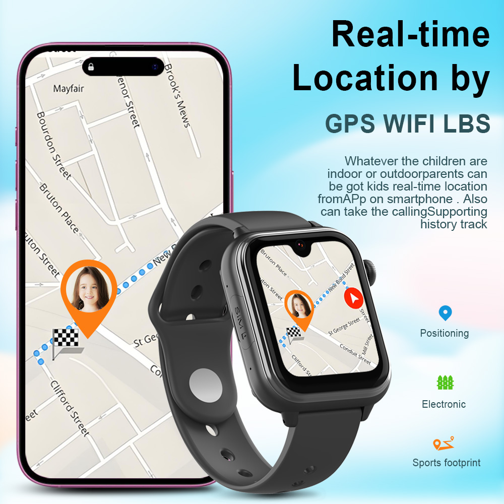 Wonlex KT37 GPS Smart Watch Ba - Smartwatch Digital Watches For Kids recensione e prezzo