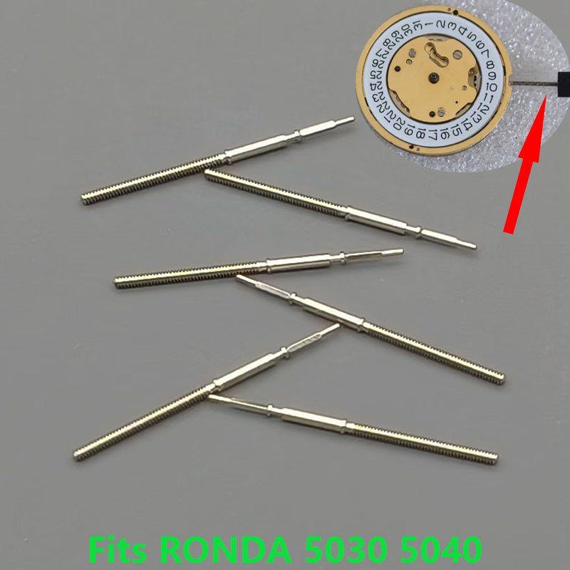 2/4 pezzi RONDA 5030D 5040D mo - Watch Crown Stem recensione e prezzo