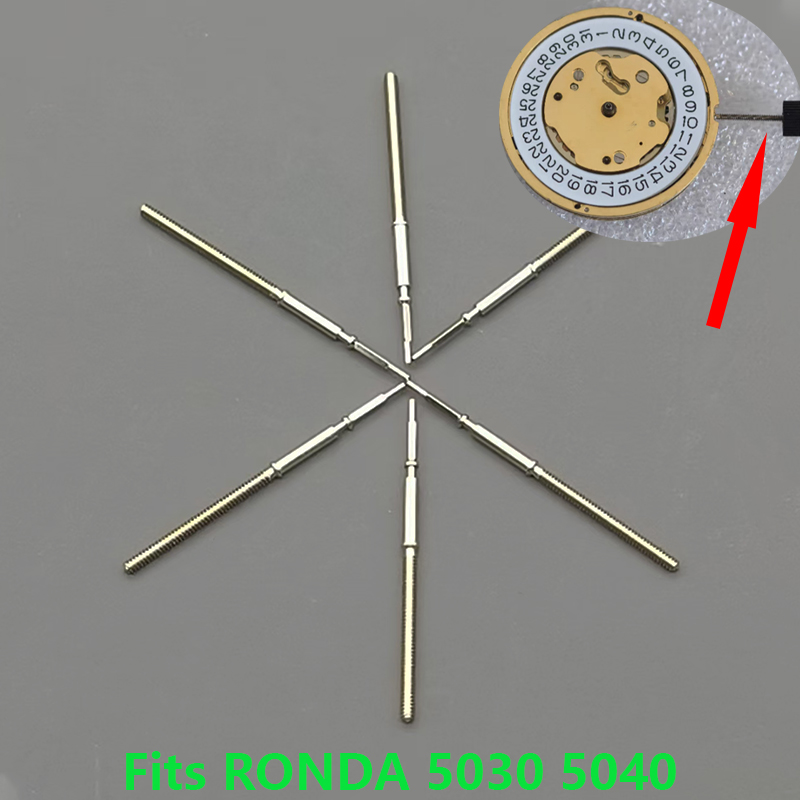 2/4 pezzi RONDA 5030D 5040D mo - Watch Crown Stem recensione e prezzo