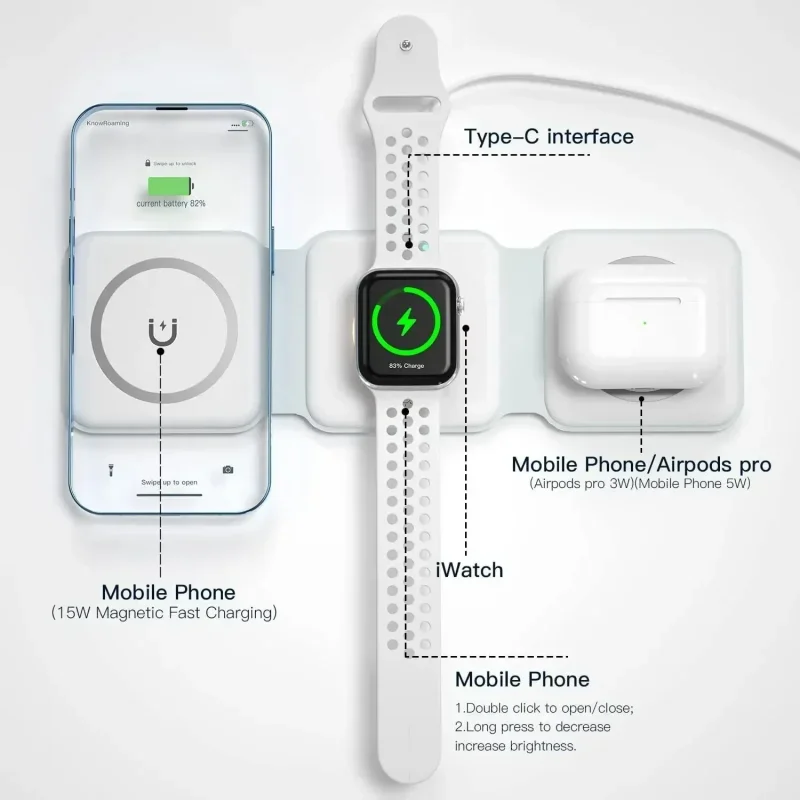 Caricatore wireless magnetico  - Smartwatch Apple Watch recensione e prezzo