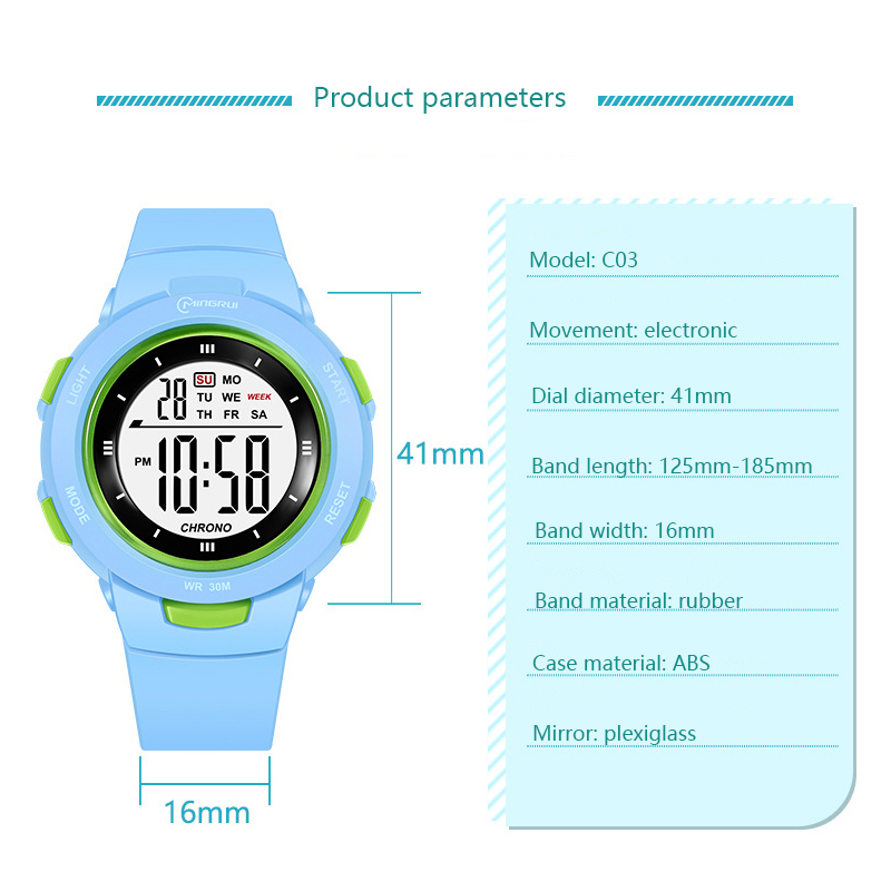 UTHAI Orologi per bambini Moda - Smartwatch Digital Watches For Kid Boy With Alarm recensione e prezzo